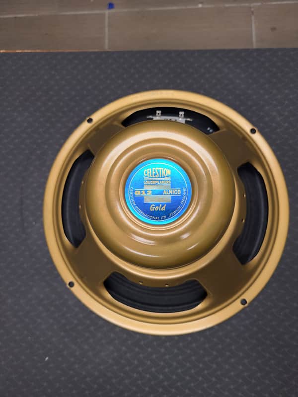 Celestion G12 Alnico Gold 12" Replacement Speaker 2010s - Gold image 1