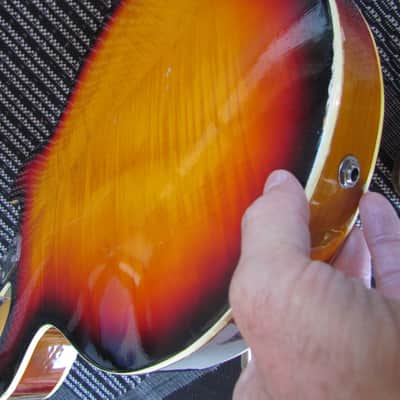 Univox Coily Made In Japan Flamey Body Changed Pickups Original Tremolo Read Entire Description image 12