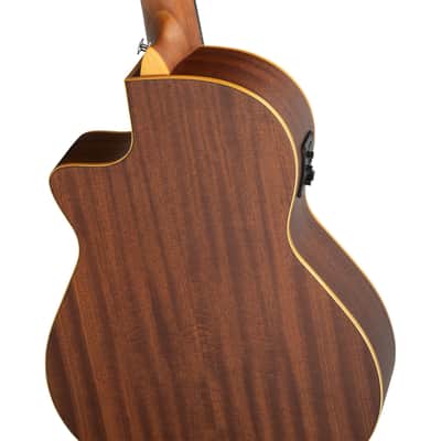 Ortega RCE125-3/4 Family Series Spruce Top Mahogany Neck 3/4 Size Nylon 6-String Classical Acoustic Guitar w/Gig Bag image 9