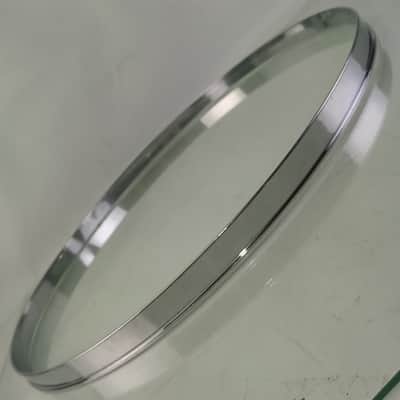 Gretsch 16"Broadkaster Single-Flange Floor Tom Drum Batter Rim/Hoop Chrome-Brass image 1