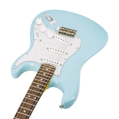 Fender Limited Edition Cory Wong Stratocaster Electric Guitar, RW FB, Daphne Blue, CW23XXXX image 2