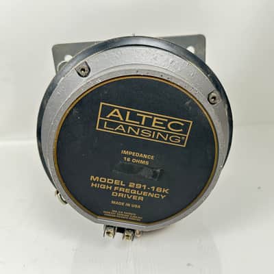 Single Altec Model 291-16K 16 Ohm High Frequency Compression Horn Driver image 1
