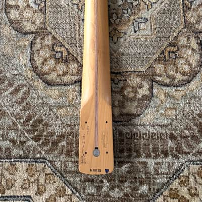 Fender Roasted Maple Jazz Bass® Neck, 20 Medium Jumbo Frets, 9.5", Maple, C Shape image 2