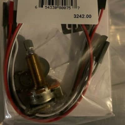 EMG 25K CONTROL VOLUME LONG SHAFT SPLIT SHAFT POT SOLDERLESS FOR ACTIVE EMG GUITAR & WIRES #3242 image 3