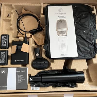 Sennheiser EW-DX SK/SKM-S Base Set Combo Wireless Handheld and Bodypack Transmitter System - Q1-9 Band (470.2-550MHz) image 9