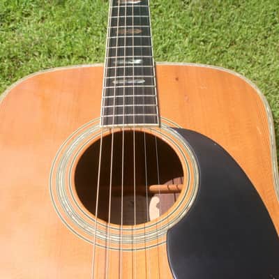 1975 Yairi YW-600 Dreadnought Guitar New Jacaranda Natural+Hard Case image 20