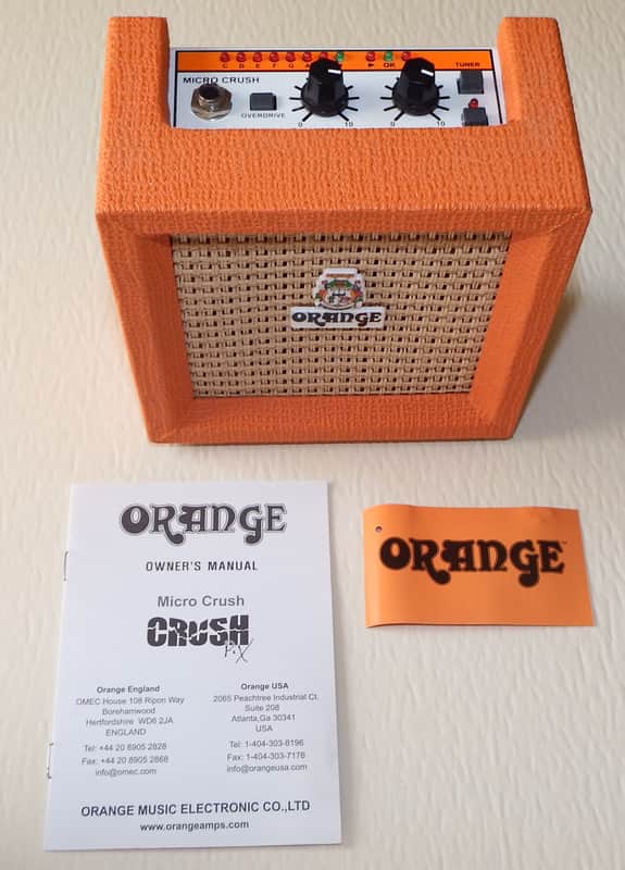 Orange Crush Mini 3-Watt 1x4" Guitar Combo Amp image 1