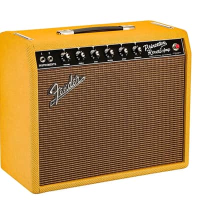 Fender Limited-Edition '65 Princeton Reverb 12W 1x12 Celestion G12-65 Tube Guitar Combo Amp - NEW - Tweed image 2