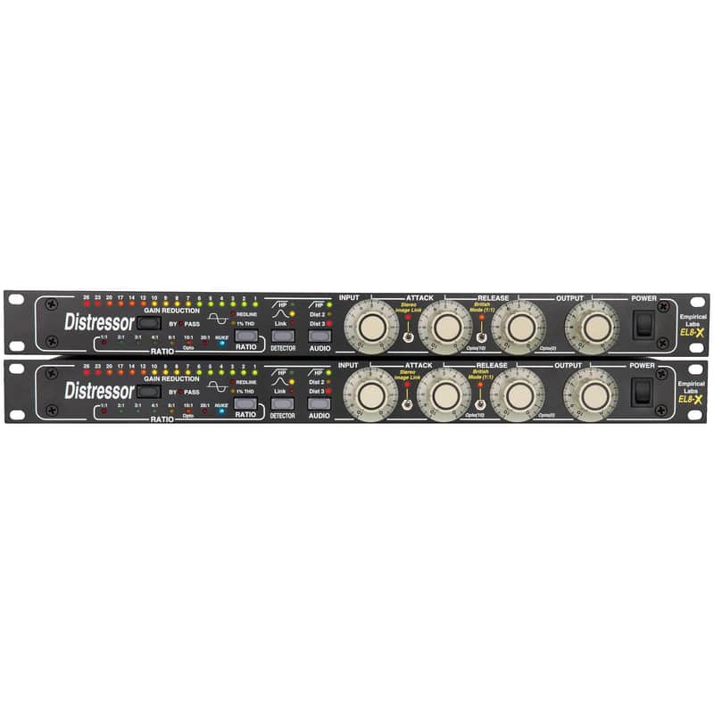 Empirical Labs EL8X Distressor Compressor with British Mod, Stereo image 1