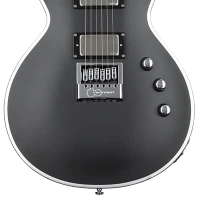 ESP LTD EC-1000 EverTune BB Electric Guitar - Black Satin image 1