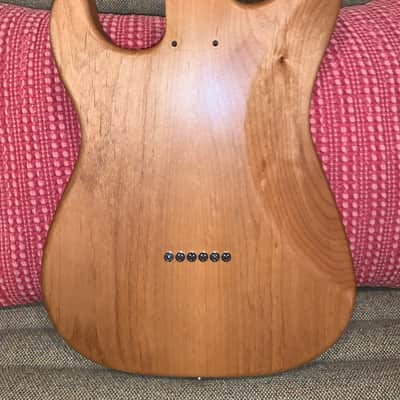 Warmoth Alder Stratocaster Hardtail Body with Fender Hardtail Bridge image 5