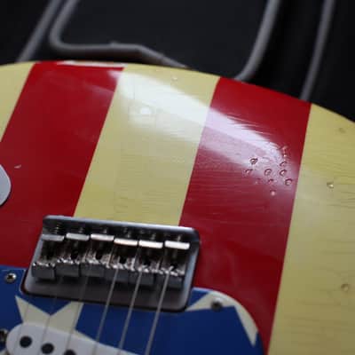 Fender Wayne Kramer Artist Series Signature Stratocaster 2011 Stars & Stripes image 20