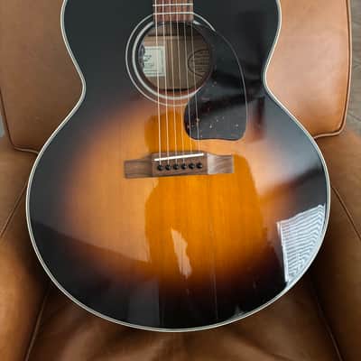 1992 Gibson J-100 Vintage Sunburst Acoustic Electric LR Baggs HiFi J100 Jumbo image 4