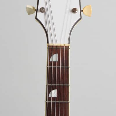 National Val-Pro 84 Solid Body Electric Guitar (1962), ser. #T-73971, black tolex hard shell case. image 5