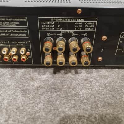 Marantz PM6002 - Integrated Amplifier - Black - Good w/ remote image 12