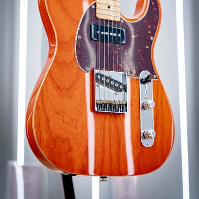 G&L USA ASAT Classic Bluesboy 90 Custom Orange image 2