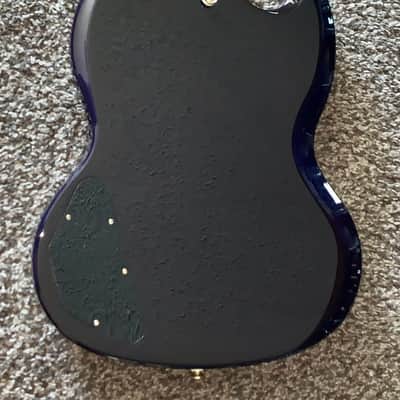 Epiphone SG pro flame top electric guitar ohsc image 7