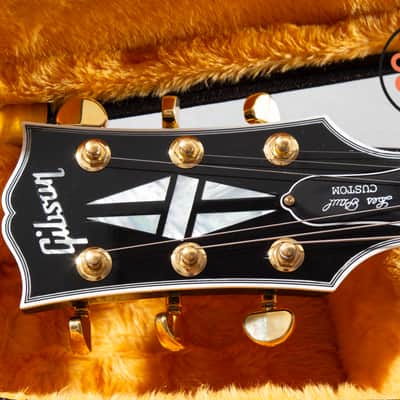 2023 Gibson Custom Shop Les Paul Custom Figured Iguana Burst M2M Long Tenon OHSC COA image 3