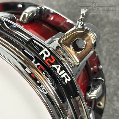 Pearl Masters Maple/Gum 4pc Drum Set Saman Cardinal Burst image 6
