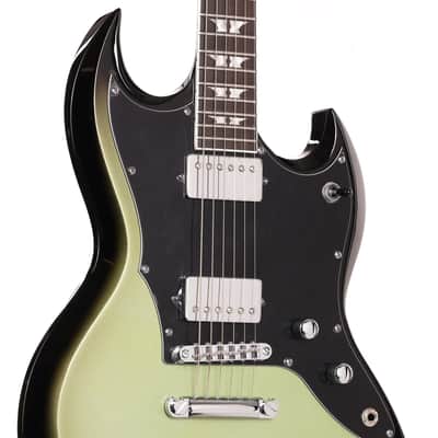 Woodrite Guitars Switchblade HT Guitar Aged Silverburst image 5
