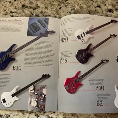 Washburn Catalog RR40 AF40 etc 1987 image 5