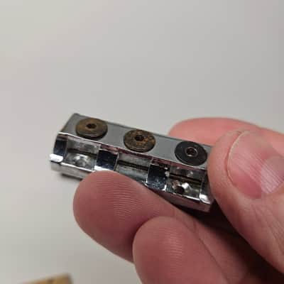 Kahler USA 2300 Tremolo bridge 1980s - Chrome -  NEAT ! image 8