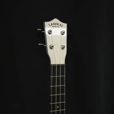 Lanikai Julia Michaels White Pearl Tenor Signature Ukulele w/i ag image 6