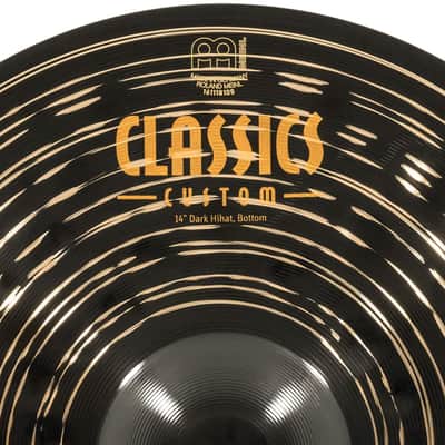 Meinl Cymbals CCD141620 Classics Custom Dark Cymbal Box Set with 14" Hihat, 16" Crash, & 20" Ride image 9