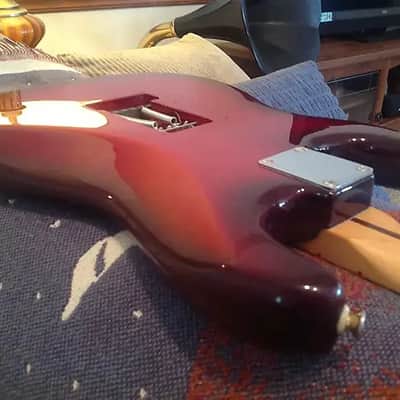Stratocaster Partscaster w/ Slight Olive Tinged Patina Hand Rubbed Maple Neck image 9