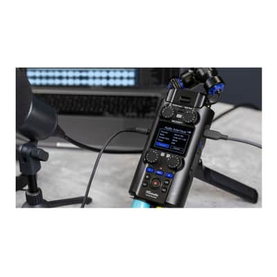 Zoom H5studio 6-Track Handy Recorder with Dual AD Converters, 32-Bit Float Recording, and Color LCD Display (Black) image 5