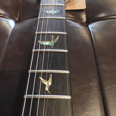 1986 PRS Custom 24 - Birds, Flame Top, Cherry Burst - w/ Case image 9