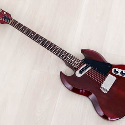 1972 Gibson SG-100 Cherry Vintage Guitar 100% Original w/ Case, Receipt & Hangtag image 12
