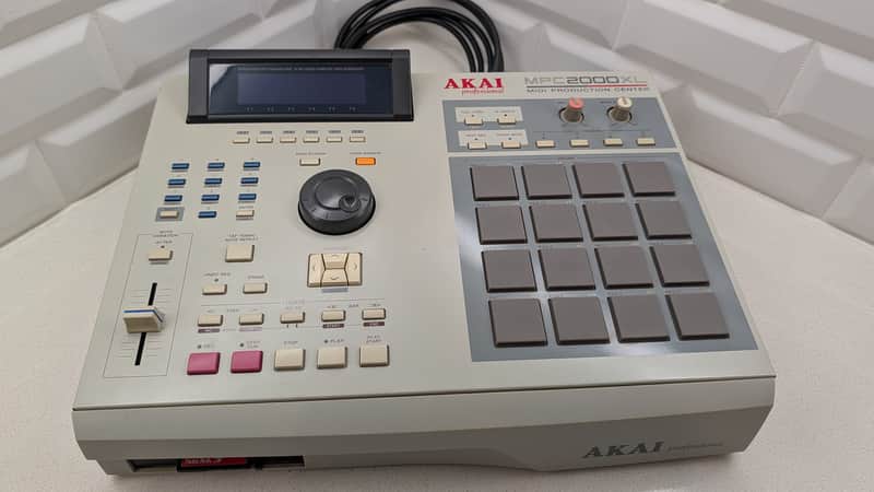 AKAI MPC2000XL w/ 32MB of RAM, CF Reader, Blue Screen, Newer Pad Sensors image 1