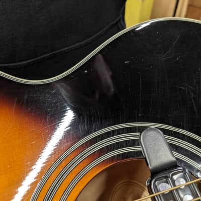Epiphone EJ-200 Artist-VS Violin Sunburst image 16