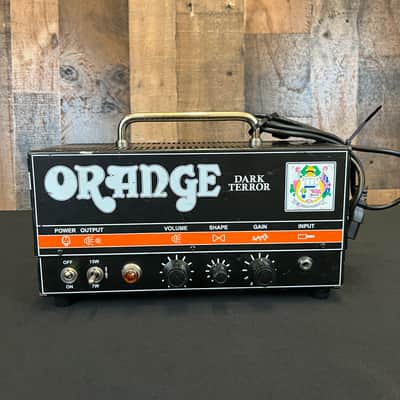 Orange Dark Terror DA15H Tube Amplifier 2018 - black image 4