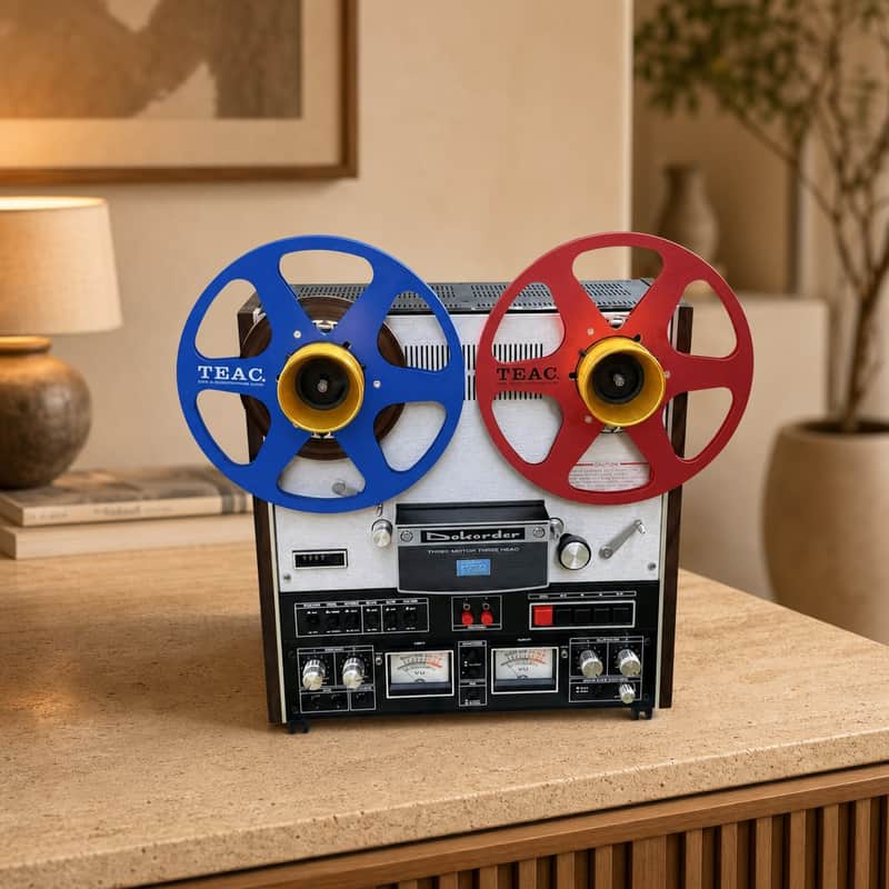 Dokorder 1120 Rare Vintage Reel-to-Reel Tape Recorder Tested Warranty image 1
