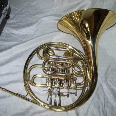 New Double French horn with  case and mouthpiece image 2