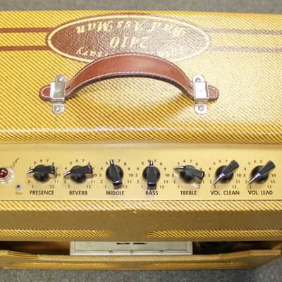 Kendrick Amplifiers BadAss Man 2410, 20th Anniversary - 4x10 40/10/2.6 Watt Tweed Combo Amplifier image 3