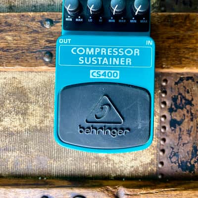 Behringer CS400 Compressor Sustainer Pedal 2010s - Standard image 1