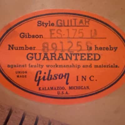 Gibson ES-175D 1967 - Sunburst image 16