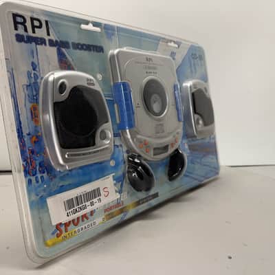 Immagine RPI CD-55 Portable CD Player Sport Boombox Super Bass Speakers Headphones ESP - 4