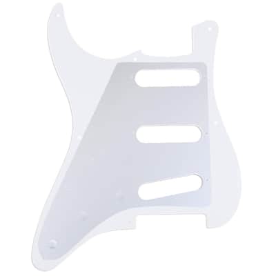 8-Hole 50s 57 Vintage Style Strat SSS Guitar Pickguard for American Stratocaster, 4Ply White Pearl image 3