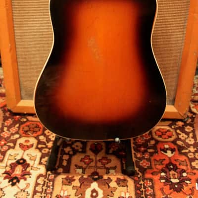 Vintage 1967 Levin (Martin) LN26 Goliath Made in Sweden Sunburst Acoustic Guitar image 21