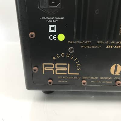 Rel Acoustics Subwoofer Model Q201E image 7