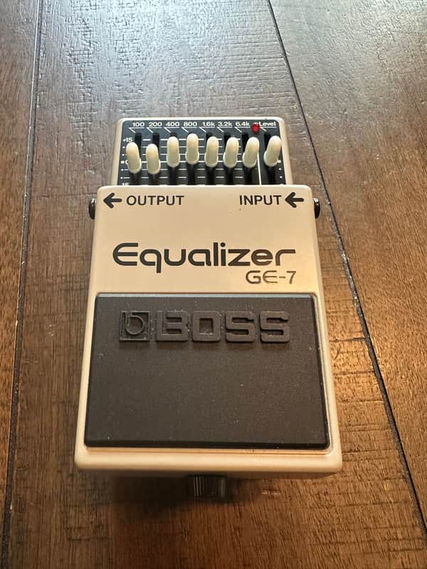 Boss GE-7 Equalizer (Black or Silver Label) 1997 - Present - Grey