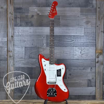 Mint Fender Vintera III Mid 60s Jazzmaster - Candy Apple Red with Gigbag image 3