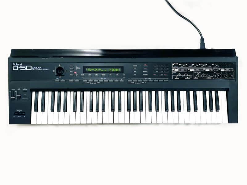 ROLAND D-50 Vintage Linear FM Synthesizer Made in JAPAN - 1987. Works and Sounds Great !... image 1