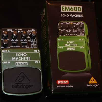 Behringer EM600 Echo Machine Pedal | Reverb