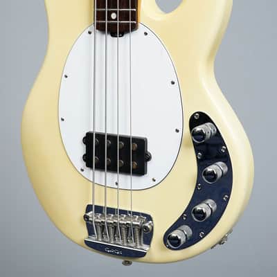 Ernie Ball Music Man Stingray 4 3EQ  2005 - White image 3