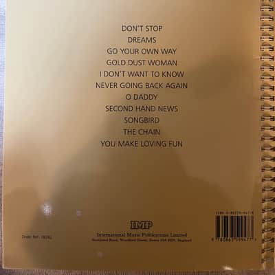 Fleetwood Mac - Rumours - Guitar and Bass Tab / Tablature Book Off the Record image 3